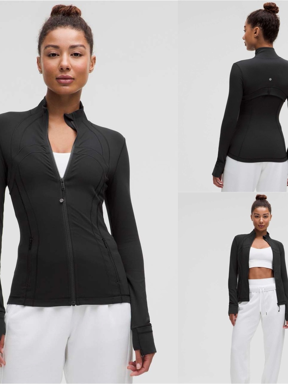 Lululemon Women's Define Jacket Top Nulu Black Size 12